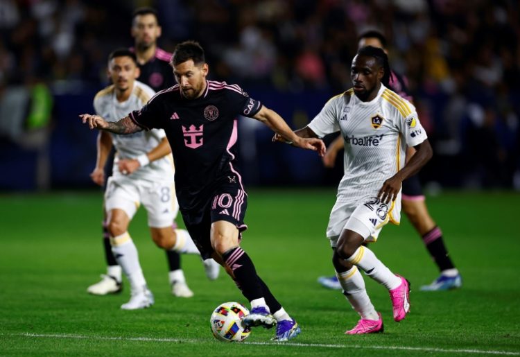 Lionel Messi and Inter Miami face a derby clash on Saturday against Orlando City.. ©AFP
