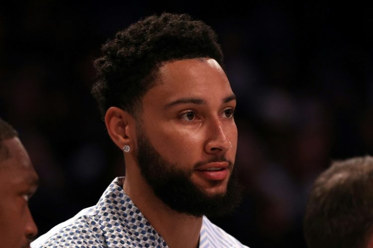 Brooklyn Nets guard Ben Simmons will miss the rest of the NBA season with ongoing back issues. ©AFP