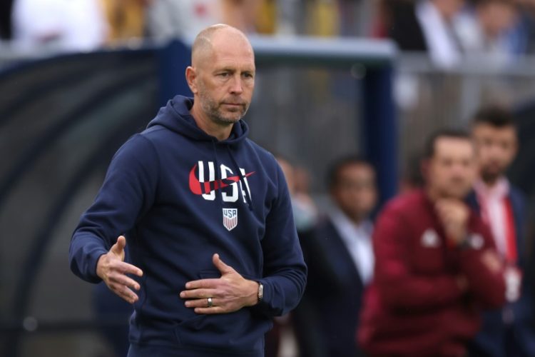 Gregg Berhalter has warned his USA players against complaceny ahead of Thursday's CONCACAF Nations League semi-final against a depleted Jamaica. ©AFP