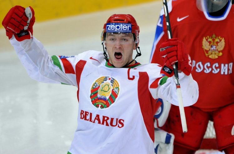 Konstantin Koltsov featured in two Olympic Games for Belarus in 2002 and 2010. ©AFP
