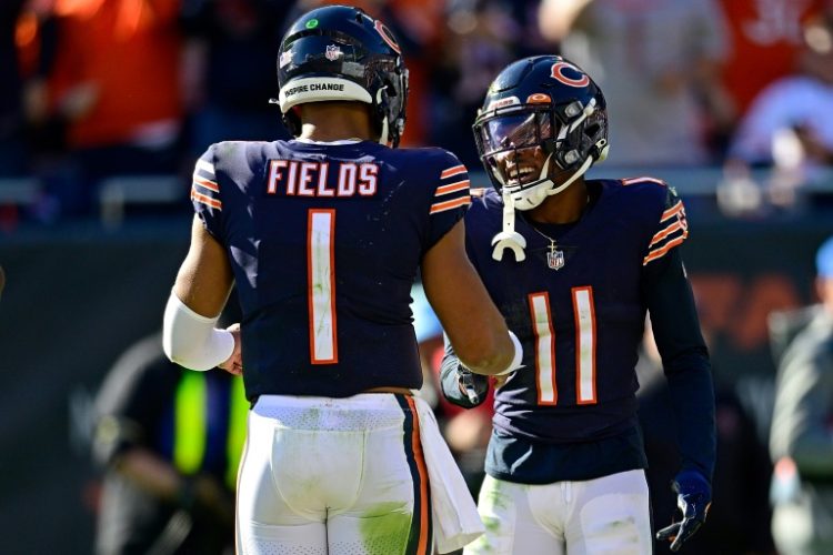 Quarterback Justin Fields has been traded from the Chicago Bears to the Pittsburgh Steelers. ©AFP