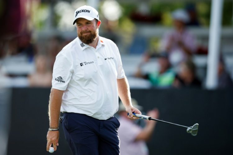 Ireland's Shane Lowry reacts to his birdie at the 17th on the way to the first-round lead at the US PGA Tour Arnold Palmer Invitational. ©AFP
