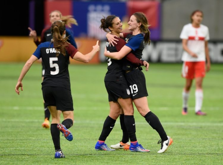 The United States women's  team will be looking for a fifth Olympic gold medal in Paris. ©AFP