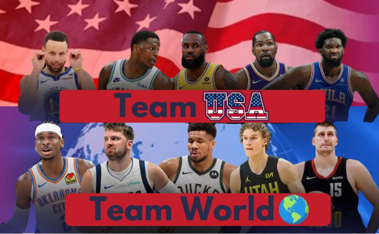 Team USA vs Team world NBA