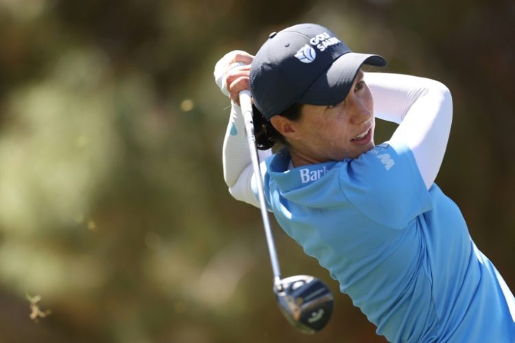 Spain's Carlota Ciganda is in a three-way tie for the lead going into the final round of the LPGA Ford Championship in Arizona. ©AFP