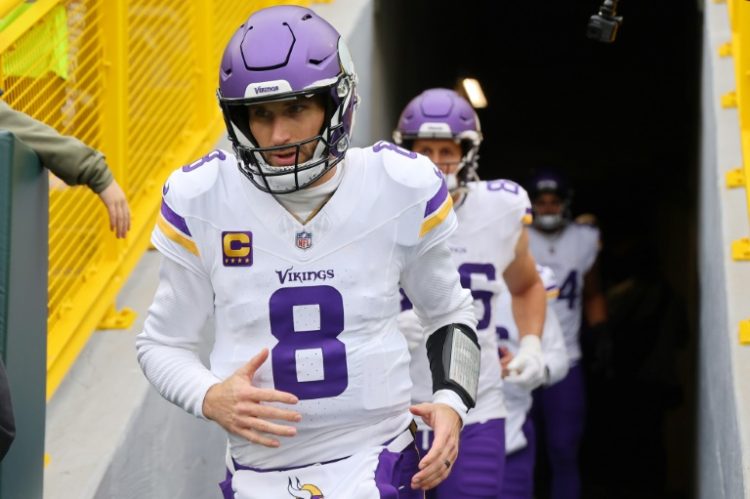 Kirk Cousins is leaving the Minnesota Vikings after six years to join the Atlanta Falcons. ©AFP