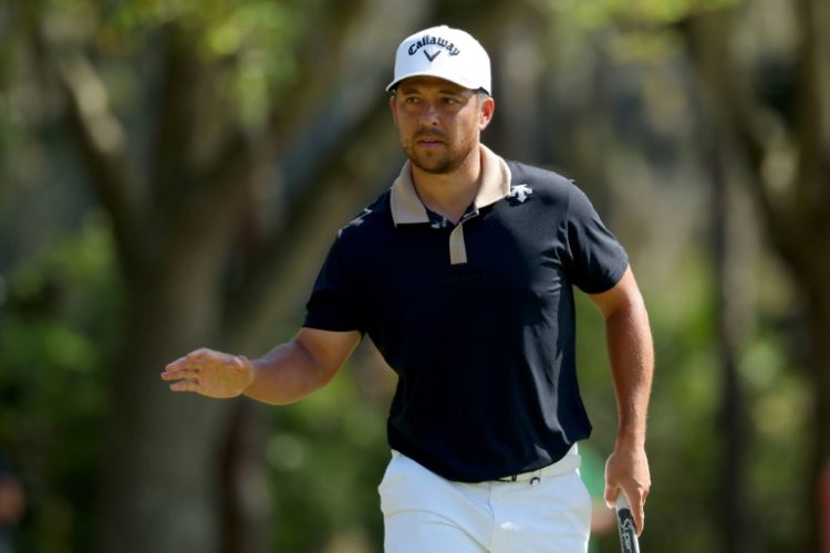 Reigning Olympic champion Xander Schauffele of the United States shared the early first-round lead at the US PGA Tour Players Championship. ©AFP