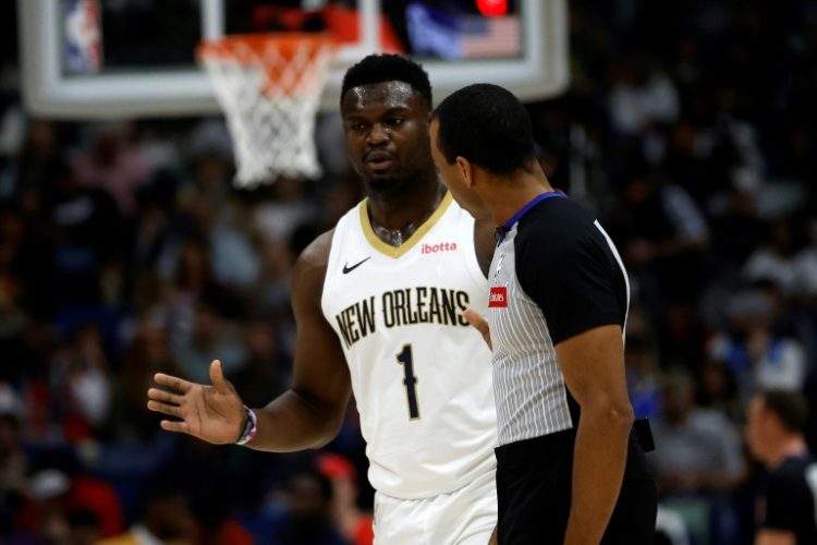 Zion Williamson finished with 31 points in a crucial win for New Orleans over Sacramento. ©AFP