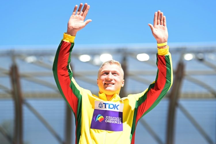 Lithuanian discus thrower Mykolas Alekna broke the olderst men's world record in athletics on Sunday. ©AFP