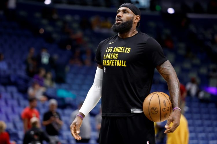 LeBron James and the Los Angeles Lakers can book an NBA playoff berth with a victory over the New Orleans Pelicans in the opening game of the NBA Play-in Tournament. ©AFP