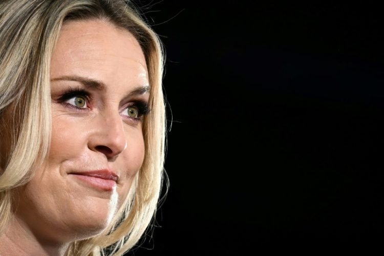 Former Olympic skiing champion Lindsey Vonn was targeted by online abuse. ©AFP