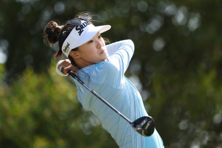 Australian Grace Kim has a four-shot lead through two rounds of the LPGA LA Championship. ©AFP