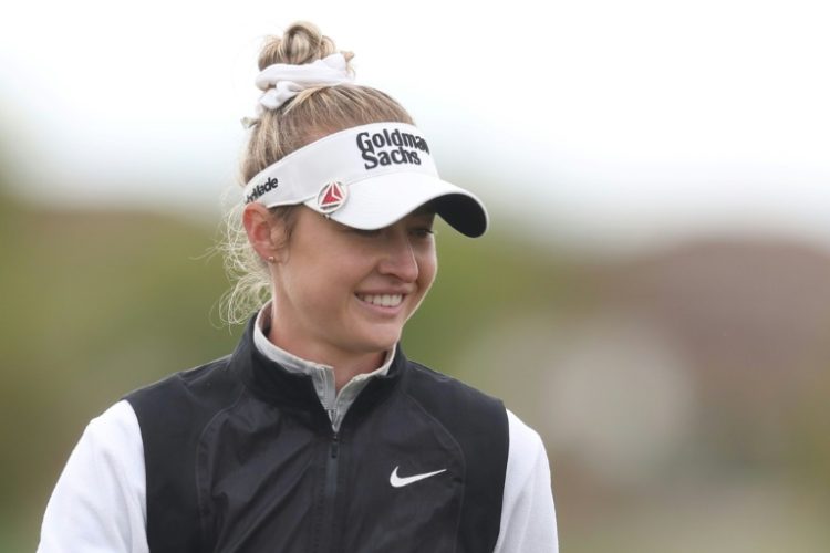 American Nelly Korda will try to win her fourth LPGA start in a row at this week's LPGA Match Play, which opens with three rounds of stroke play before weekend match play in a revamped format. ©AFP