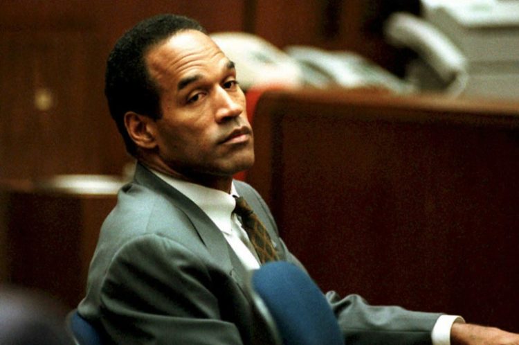 O.J. Simpson's spectacular sports career came crashing down when he was accused of murdering his ex-wife and her friend. ©AFP