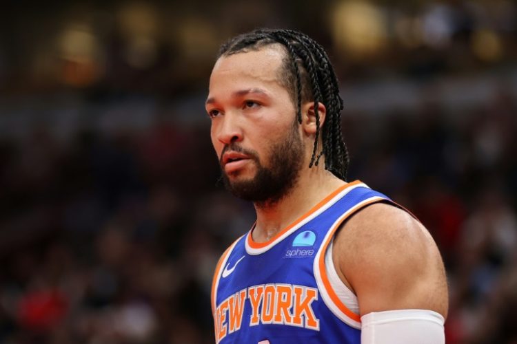 Jalen Brunson set a New York Knicks' one-game playoff scoring record with 47 points to lead New York over Philadelphia 97-92 in the NBA playoffs. ©AFP