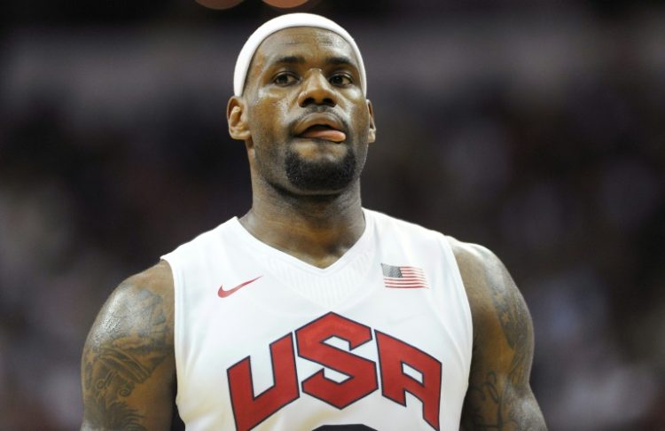 LeBron James will return to the US national basketball team for the 2024 Olympics. ©AFP