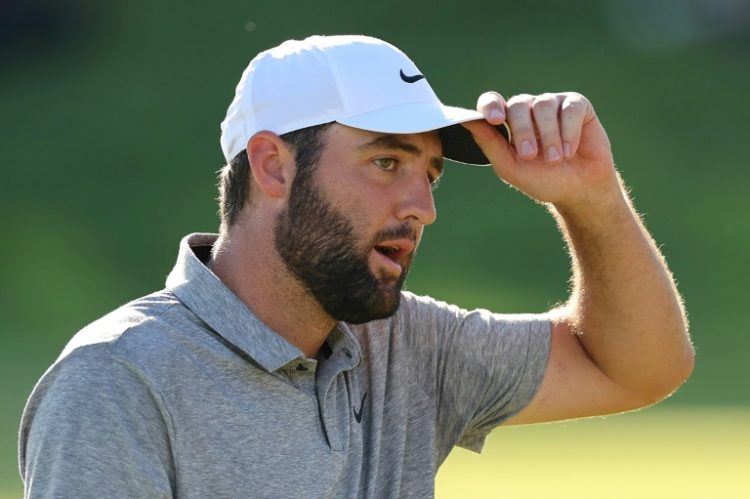 Top-ranked golfer Scottie Scheffler was arrested following a traffic incident at the entrance to the Valhalla Golf Club. ©AFP