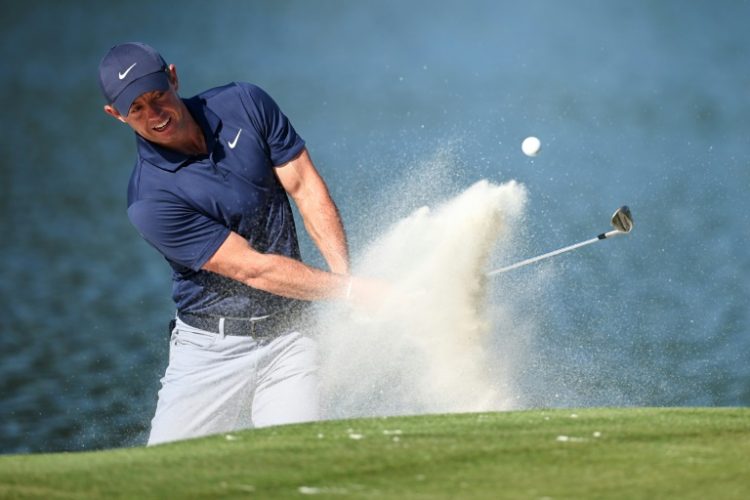 Rory McIlroy is a shot behind leader Xander Schauffele at the PGA Tour's Wells Fargo Championship.. ©AFP