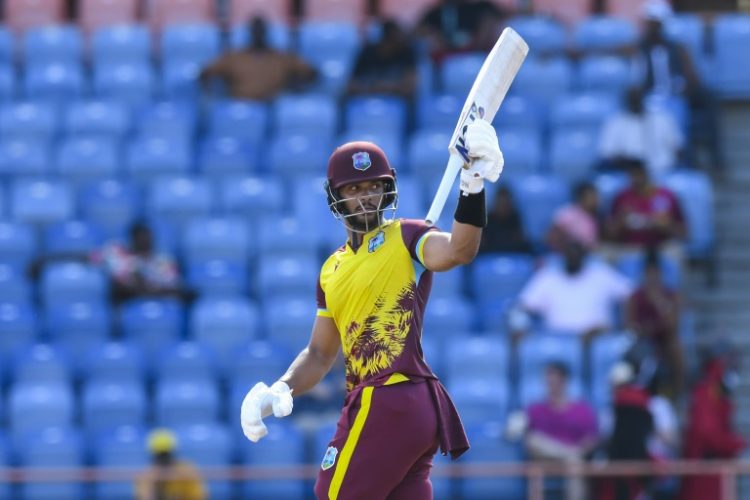 Brandon King's explosive hitting leads the West Indies to victory over South Africa and a 3-0 T20I series win. ©AFP