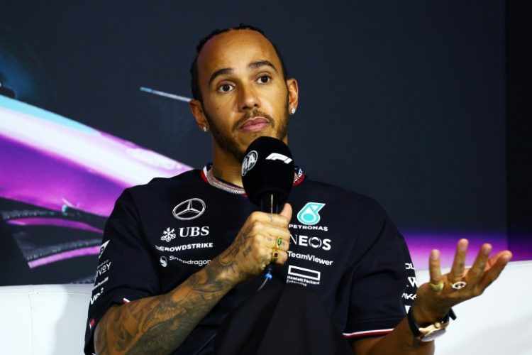 Lewis Hamilton, speaking ahead of Sunday's Miami Grand Prix, said he would like to see Adrian Newey join Ferrari next year.. ©AFP