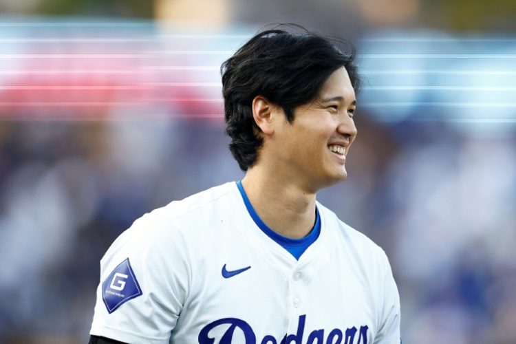 Los Angeles Dodgers star Shohei Ohtani has been honored by the Los Angeles City Council, who designated May 17 'Shohei Ohtani Day' in the city. ©AFP