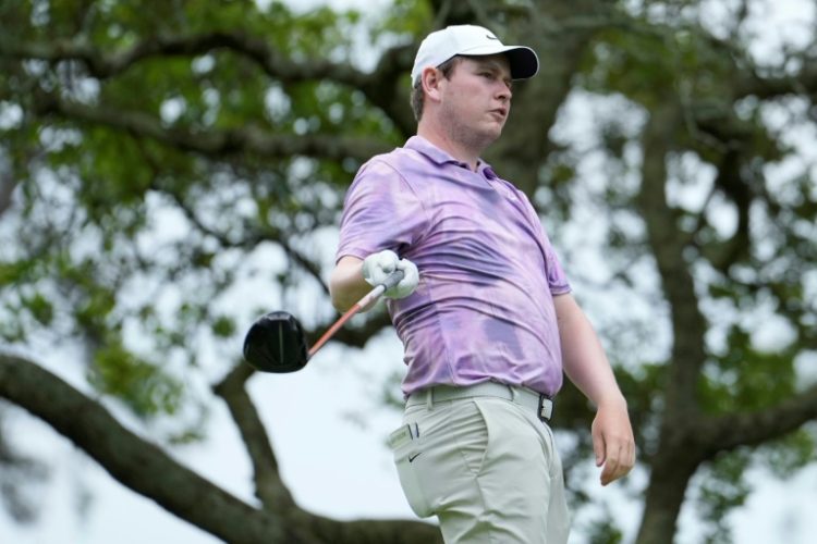 Scotland's Robert MacIntyre shared the lead with American Beau Hossler after the first round of the PGA Myrtle Beach Classic. ©AFP