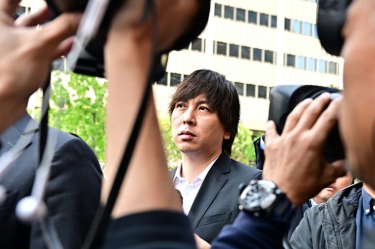 A lawyer for Ippei Mizuhara said in court on Tuesday that hjis client has reached a plea deal with the US Justice Department. ©AFP