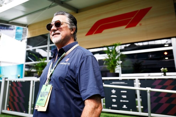 Michael Andretti, CEO and Chairman of Andretti has brought in former Renault and Williams technical chief Pat Symonds to his putative F1 team.. ©AFP
