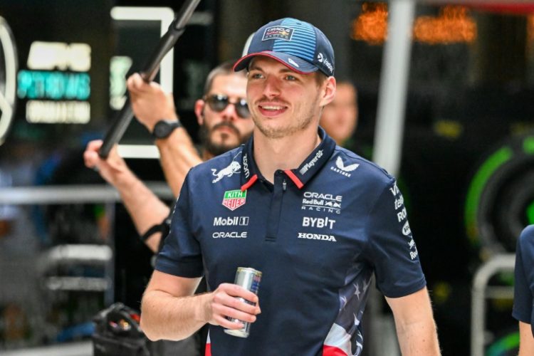 Red Bull Racing's Dutch driver Max Verstappen walks in the paddock ahead of the 2024 Miami Formula One Grand Prix. . ©AFP