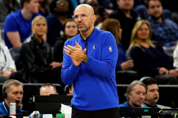 Dallas Mavericks head coach Jason Kidd has signed a multi-year contract extension with the NBA club. ©AFP