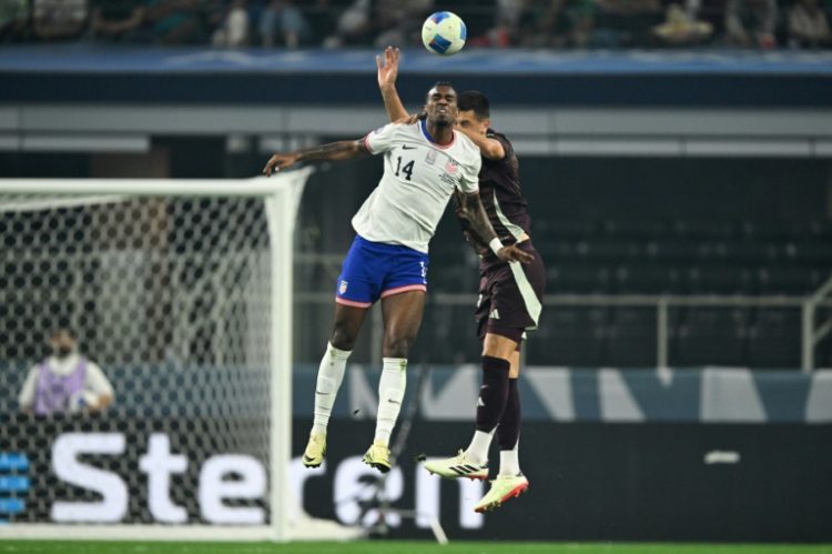 Forward Haji Wright is among 27 players called up for the United States' friendlies against Colombia and Brazil before its Copa America campaign begins in June. ©AFP