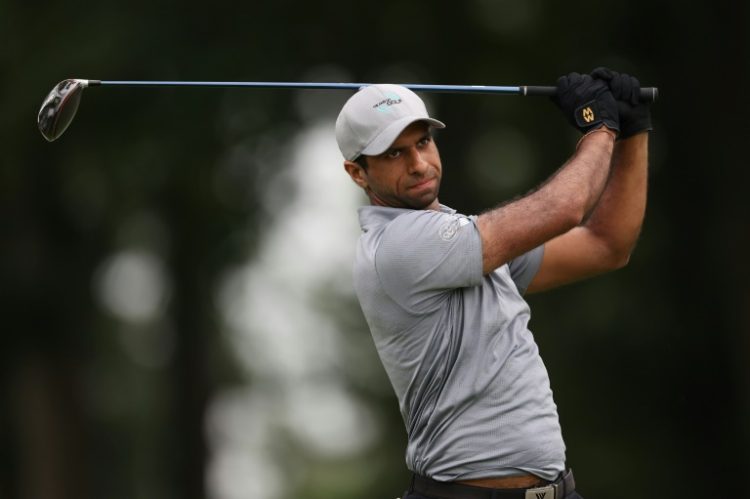 England's Aaron Rai closed with back-to-back birdies to grab a share of the lead after two rounds at the PGA Rocket Mortgage Classic. ©AFP