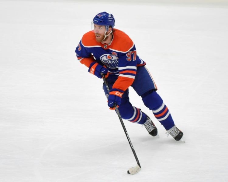 Edmonton captain Connor McDavid leads the Oilers against the Florida Panthers in the 2024 Stanley Cup Final. ©AFP