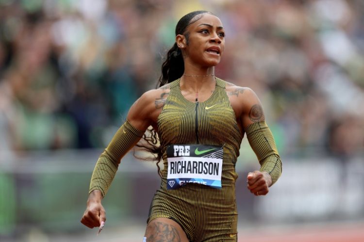 100m world champion Sha'Carri Richardson is eyeing Olympic redemption at this week's US track and field trials for the Paris Games. ©AFP