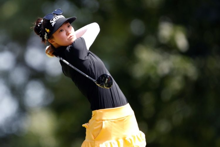 Grace Kim will take a five-shot lead into the final round of the LPGA Meijer Classic after a six-under-par 66 in Saturday's third round. ©AFP