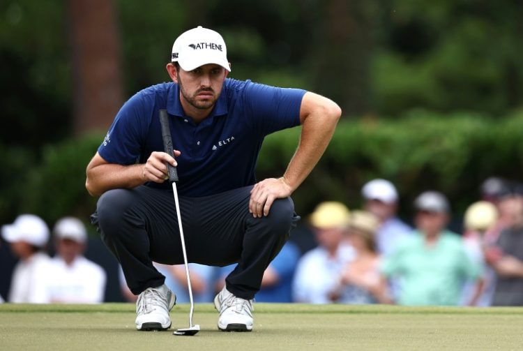 Ninth-ranked Patrick Cantlay fired a five-under par 65 to grab the early first-round lead at the US Open. ©AFP