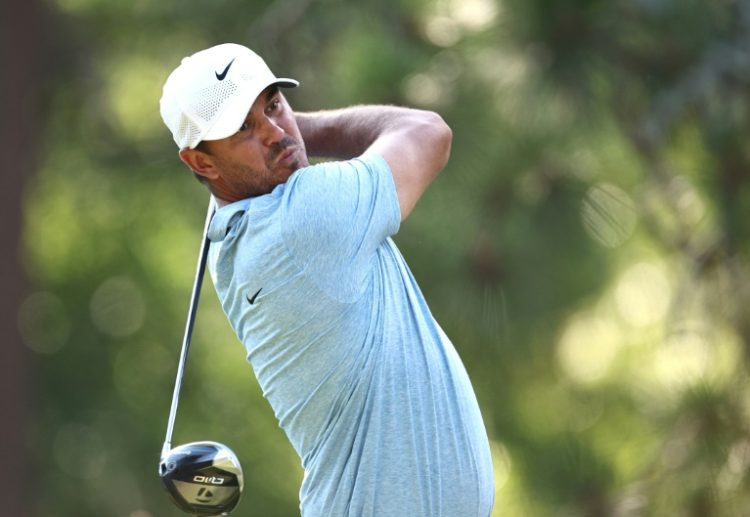 American Brooks Koepka, a five-time major winner, grabbed a share of the early lead in Thursday's first round of the US Open at Pinehurst. ©AFP