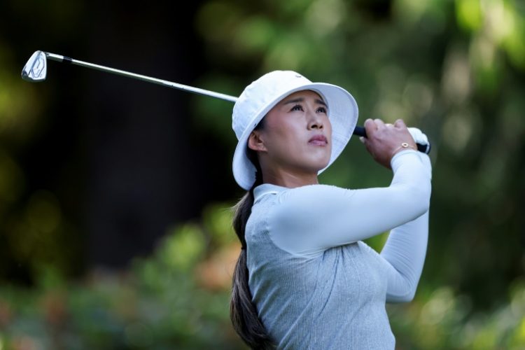 South Korea's Amy Yang fired a bogey-free 68 to grab a share of the lead after the second round of the Women's PGA Championship. ©AFP