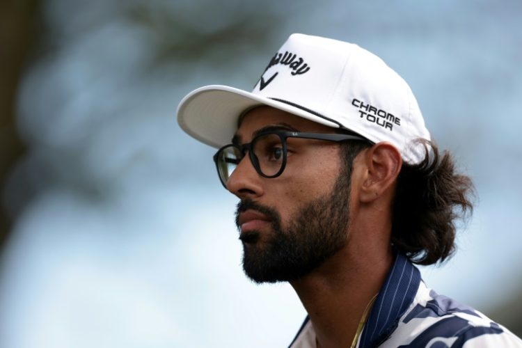 American Akshay Bhatia fired an eight-under par 64 to grab a one-stroke lead after the first round of the PGA Rocket Mortgage Classic. ©AFP