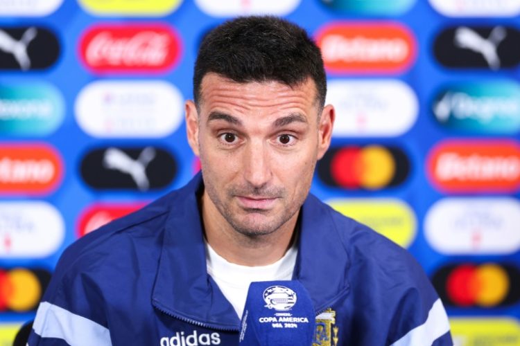 Argentina's head coach Lionel Scaloni says he has a full strength team for Thursday's Copa America opener against Canada.. ©AFP