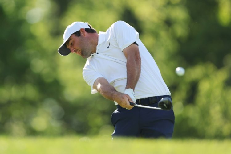 Top-ranked Scottie Scheffler of the United States fired a four-under par 68 to grab a three-stroke lead after the second round of the PGA Memorial tournament. ©AFP