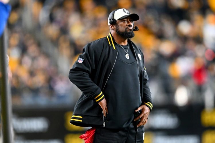 Pittsburgh Steelers head coach Mike Tomlin has signed a three-year contract extension to remain in the post with the NFL club through the 2027 season. ©AFP