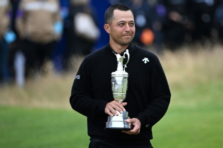 Xander Schauffele won his second major title of the year at the British Open just over a week ago. ©AFP