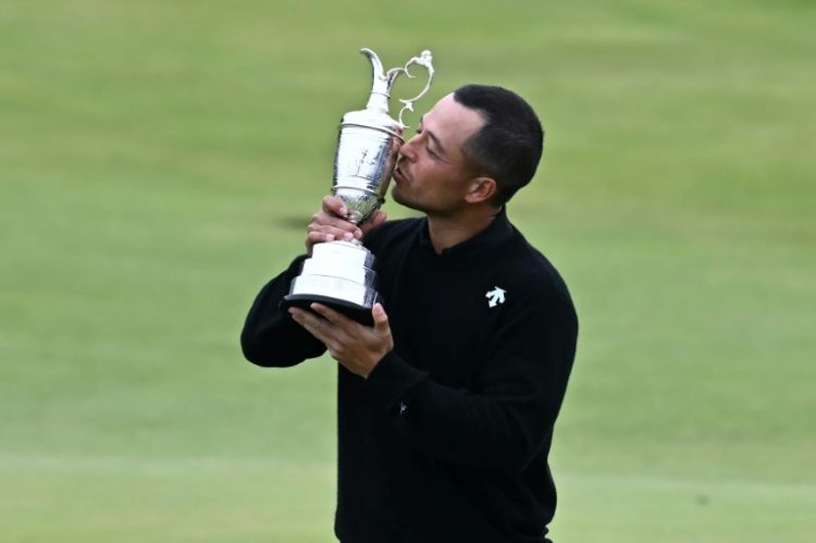 Schauffele won the British Open at Royal Troon to claim his second major championship. ©AFP