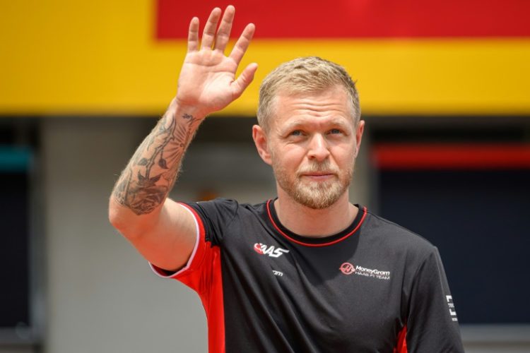 Denmark's Kevin Magnussen will leave Haas at the end of the 2024 Formula One season. ©AFP