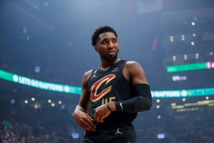 Donovan Mitchell has reportedly agreed to terms with the Cleveland Cavaliers on a three-year NBA contract extension worth $150 million. ©AFP
