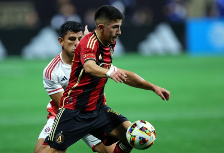 Argentine striker Thiago Almada was transferred by  Atlanta United to Brazil's Botafogo. ©AFP