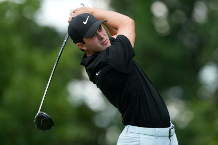 American Davis Thompson fired a nine-under par 62 to grab the lead after the third round of the PGA John Deere Classic. ©AFP