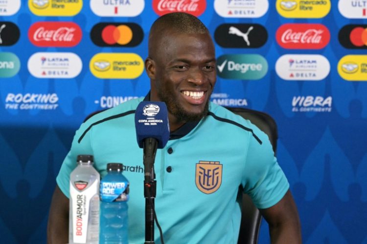Ecuador forward Enner Valencia says his team have the 'personality' to take on world champions Argentina.. ©AFP