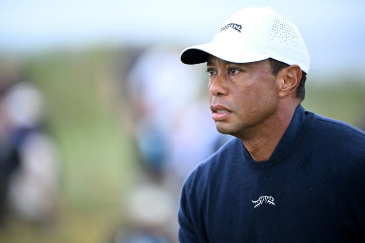 Tiger Woods posted his worst ever score at a British Open in missing the cut at 14 over par. ©AFP